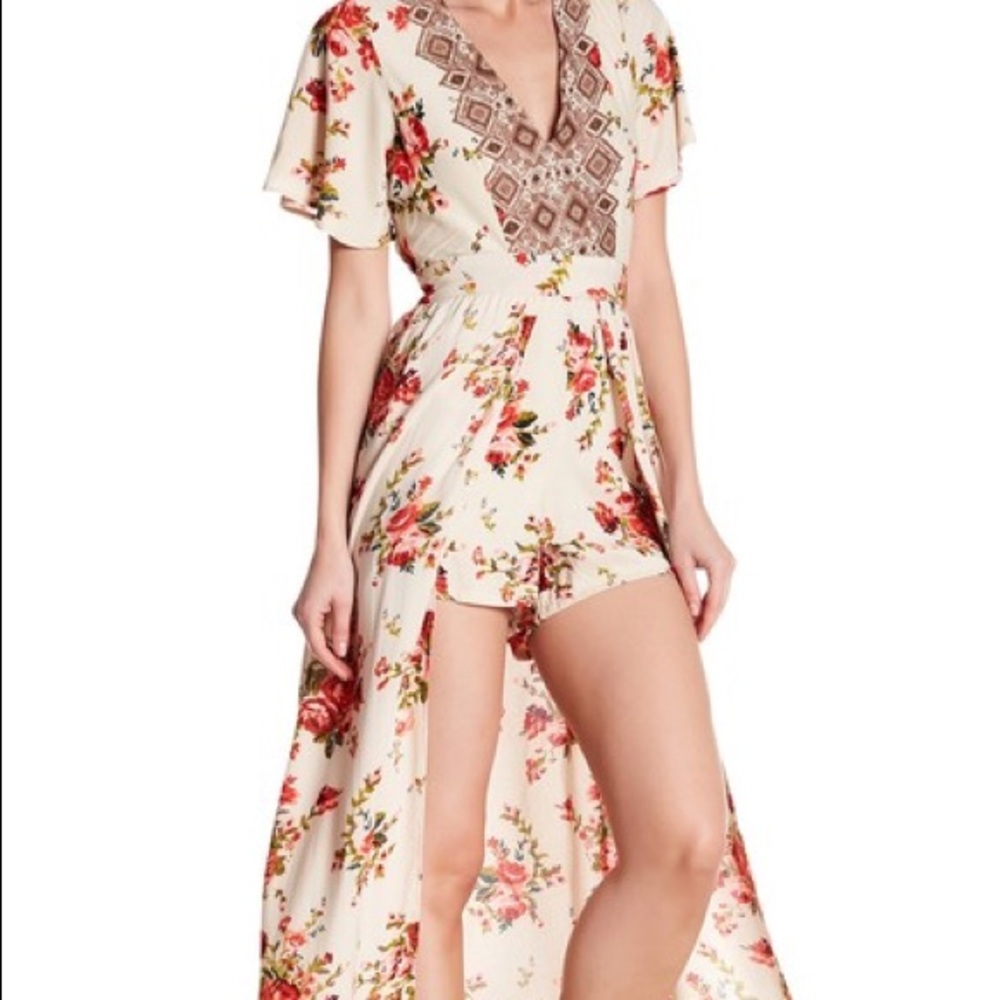 Floral Romper Dress